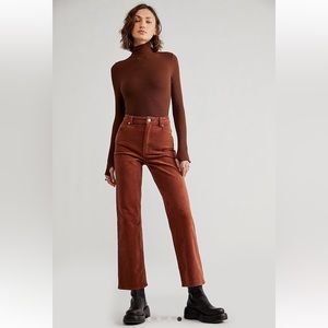 Rolla’s Original Straight Cord Jeans // Chestnut // size 27